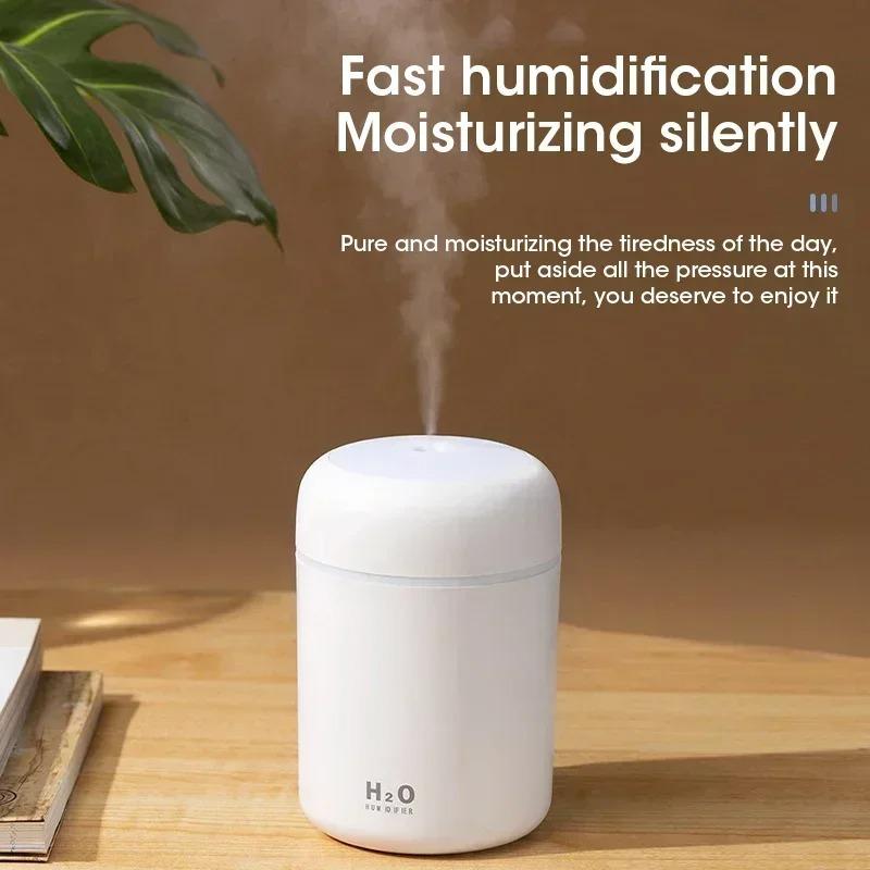 Portable USB Mini Humidifier for Car and Desktop Aromatherapy Essential Oil Spray Air Mister Atomizer