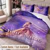 Custom Name Text 3Pcs Bedding Set Taylor Swift Duvet Cover And Two Pillowcases