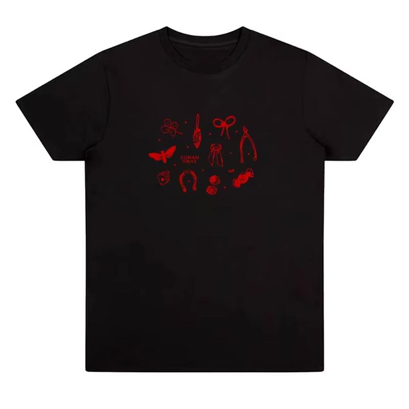 Conan Gray Knick Knack TShirt Wishbone Album Conan Gray Graphic T Shirts Harajuku High Quality Tops pure Cotton TShirts Unisex L