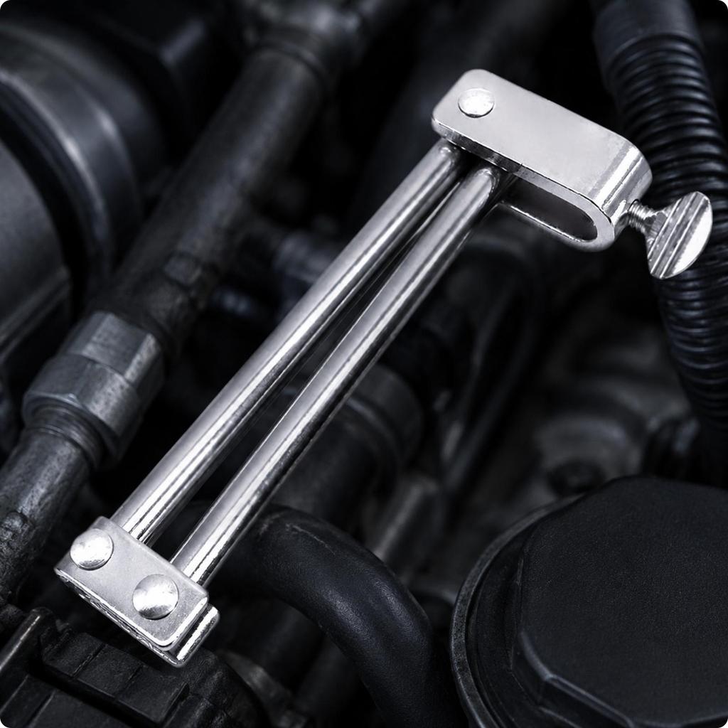 Bar-Type Hose Clamp Screw-Adjusted Shut-off Tool Compact for Engine Bay