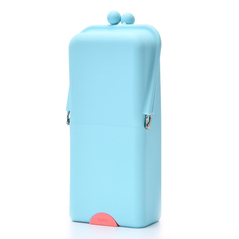 1pcs Silicone Makeup Brush Storage Bag Cosmetic Tool Travel Waterproof Makeup Silicone Organizer Portable Toiletry Storage Box