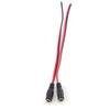 5,5 x 2,1 mm Jack konektory DC napájecí prodlužovací kabel Zásuvkový adaptér pro CCTV kameru LED pásek DC drátový kabel