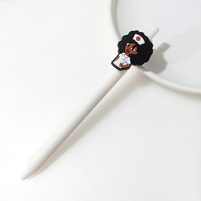 Krankenschwester Arzt Gel Stifte 0,5 Mm Schwarz Tinte Schreiben Stift Cartoon Ornament Versenkbare