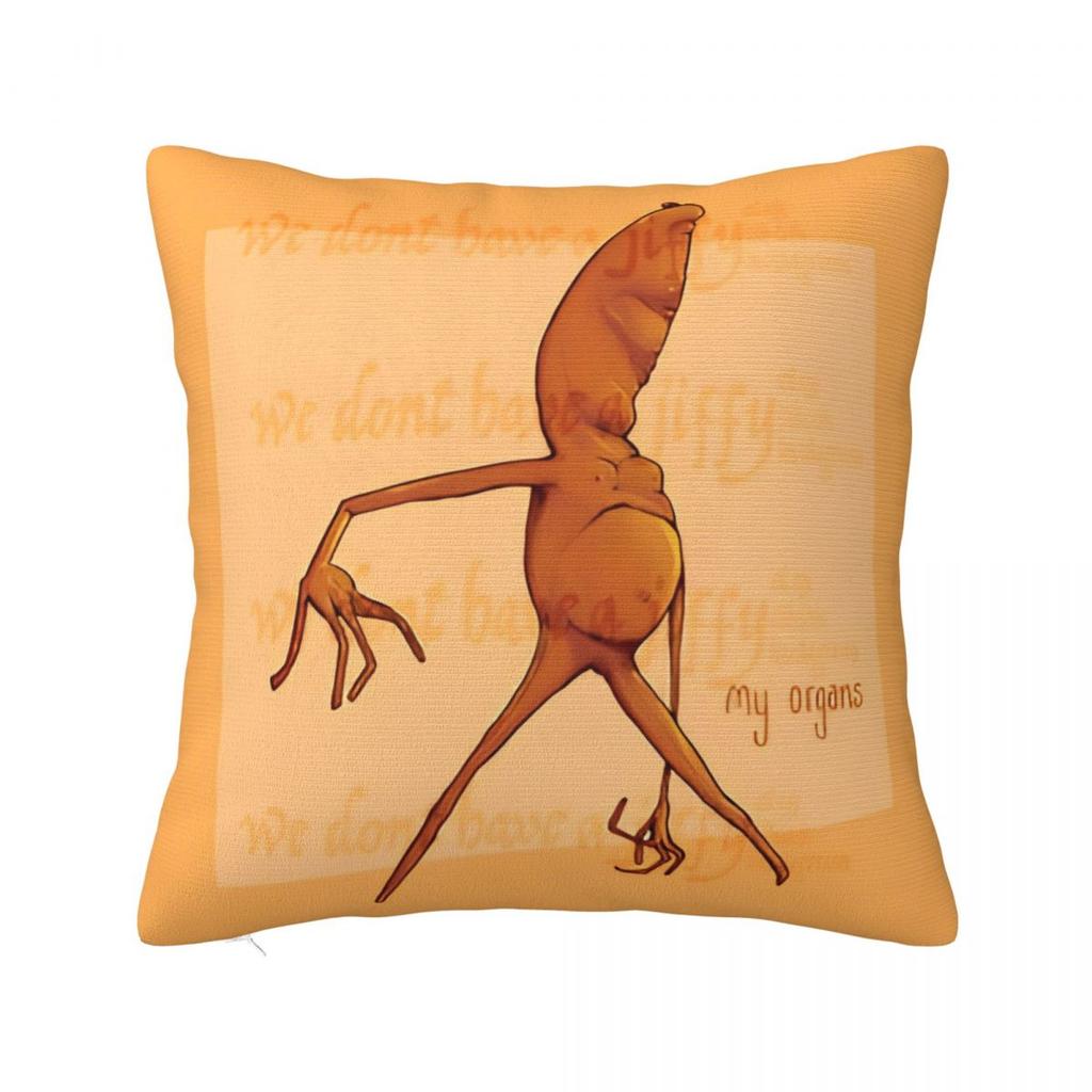 Marcus The Worm Square Pillow Case Cushion Covers Creative Zipper Decorative Throw Pillow Case Cover for Sofa 40*40cm