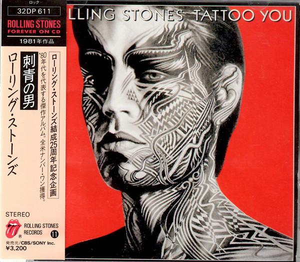 

CD ROLLING STONES - Tattoo You 32DP611 Rolling Stones 1986 Япония Рок Б/У