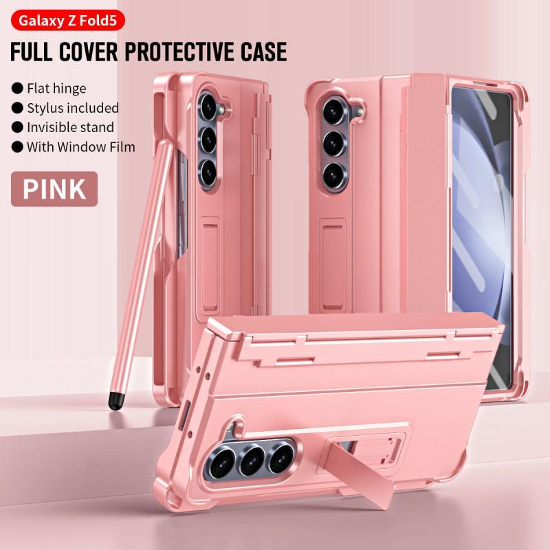 Galaxy Z Fold8 Ultra Case With Magnetic Hinge Cover Side Stylus Slot Kickstand PC Hard Shell Fold7 Fold6