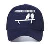Attempted Murder Printing Baseball Cap For Unisex Wowen Summer Fashion Breathable Sun Hat Casual Adjustable Mesh Cool Trucker Hats