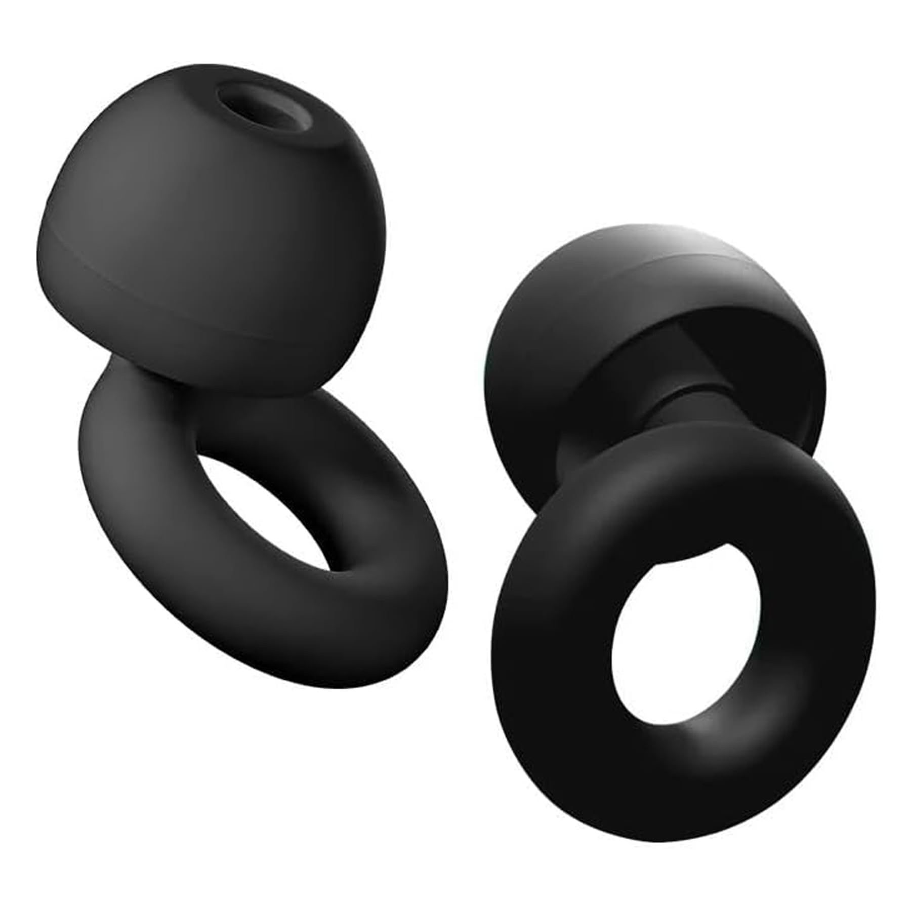 

ZVZHM Noise Cancelling Silicone Earplugs for 30dB Perfect for and Hearing Complete Sound Earplugs with Sound Earphone Reduces Everyday and Helps чёрный