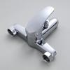 Modern Single-Handle Zinc-Alloy Bidet Shower Bathtub Faucet Suite Thermostatic Rain Soft Spray Patterns Polished Chrome Wall