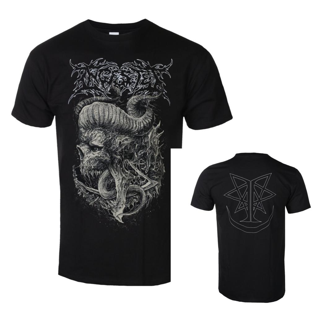 Ingested Graphic Cotton Band Tshirt Unisex Summer Short Sleeve Fashion Brand Tee Luxury Casual Vintage Tees