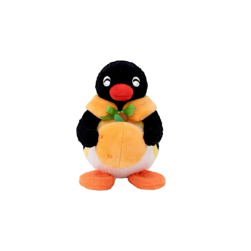 Genuine Pingu Penguin Plush Keychain: Cute Backpack Ornament & Birthday Gift for Women