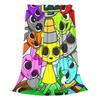 Sprunki Incredibox Game Throw Blanket for Couch  Soft Fuzzy Plush Blanket 50x60 Inch Multiple Sizes Bedspreads for All Seasons
