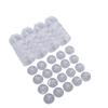 20 STUKS 7oz Champagne Toren Bekers met Voetjes Plastic Cocktail Coupe Glazen voor Bruiloft Banket Familiefeest Transparant
