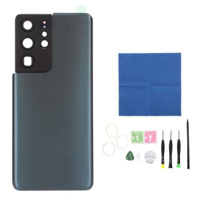 Back Glass Cover Replacement With Pre Installed Camera Lens and Tape Parts Replacement for Galaxy