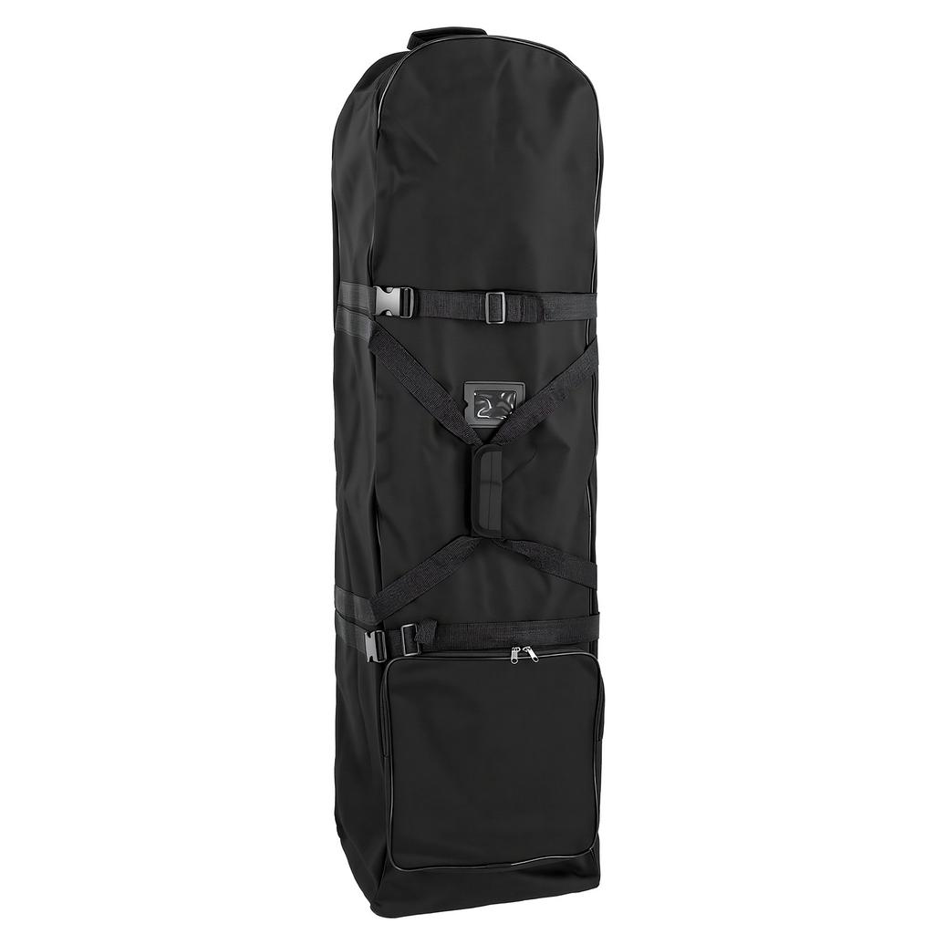 Golf Travel Bag with Wheels Support Rod Heavy Duty 900D Oxford Fabric Fits Full Set Clubs Foldable Golf Club Carrier