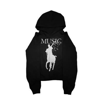 Ex Opium Online Music War  Print Hoodie Sweatirt Cotton Long Sve Breathable Moisture Ng Youth Trendy