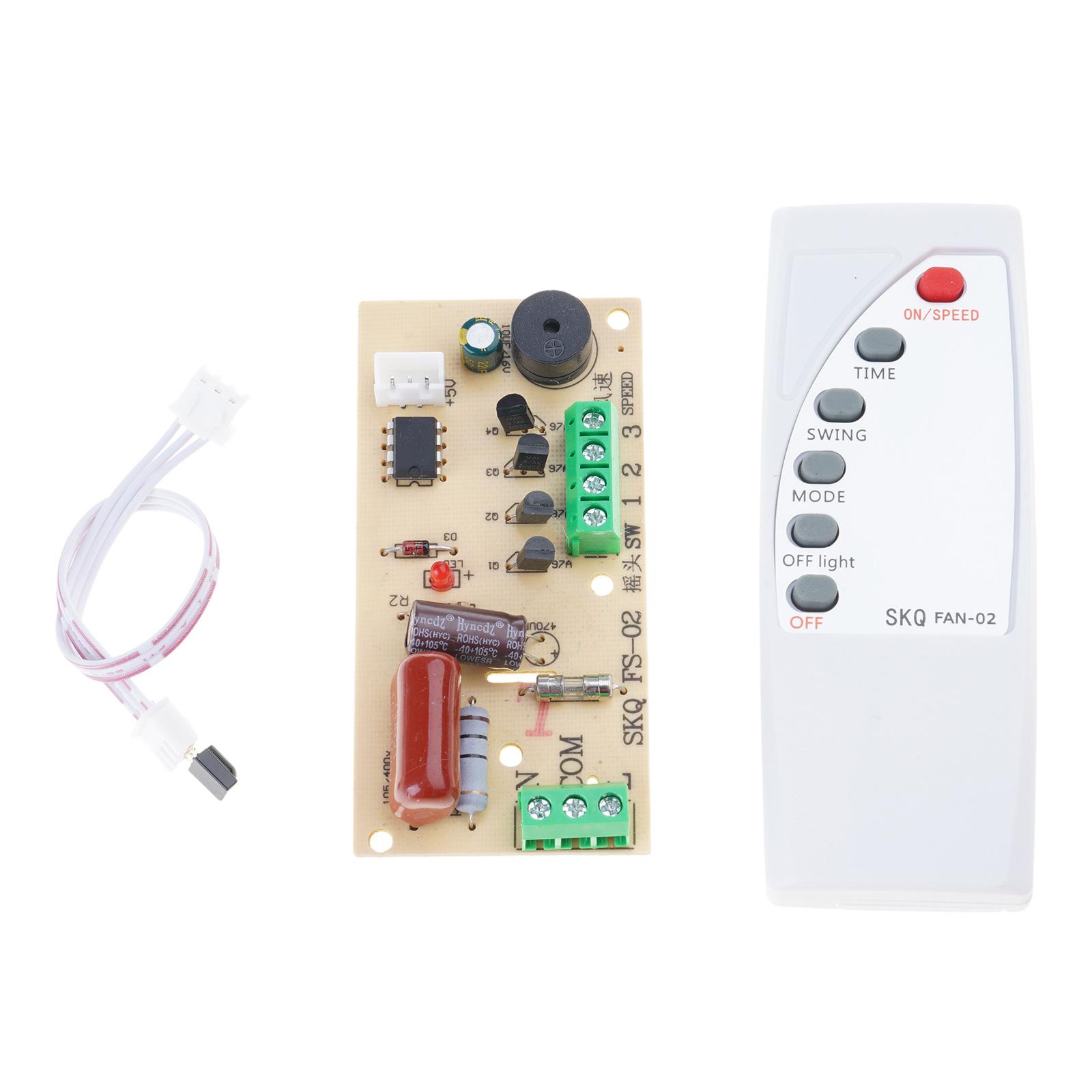 

Replacement Power Board Fan Control Board Home Appliance Repair Part Circuit Board Repair Set PCB Texture for Fan