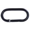 Aluminum Alloys Outdoor Oval Shape Carabiner Locking Carabiner Keychains Clip for Backpacks Camping Hikings Travelings