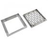 Stainless Steel Drain Cover with Frame Slip Resistant Design for 300mm