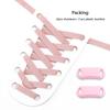 No Tie Elastic Flat Shoelaces for Kids Adults Adjustable Tieless Shoe Lace Without Ties Shoelace for Sneakers Stretch Shoestring