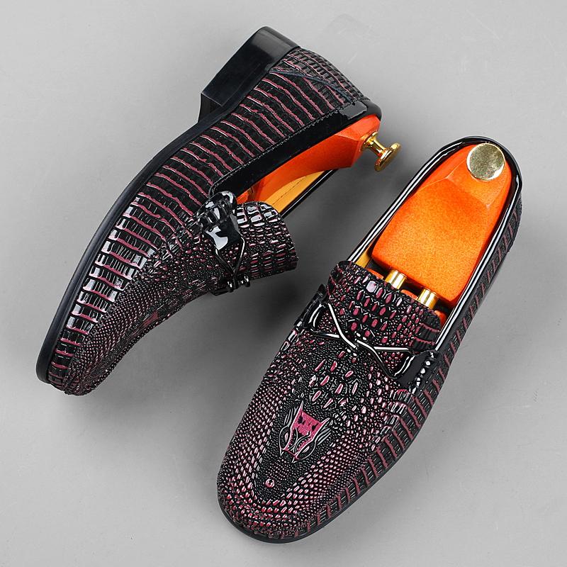 Fashion Male Comfy Walking Shoe Genuine Leather Slip on Mens Loafers New Trend Casual Shoes Moccasins Hot Sale Man Driving Shoes