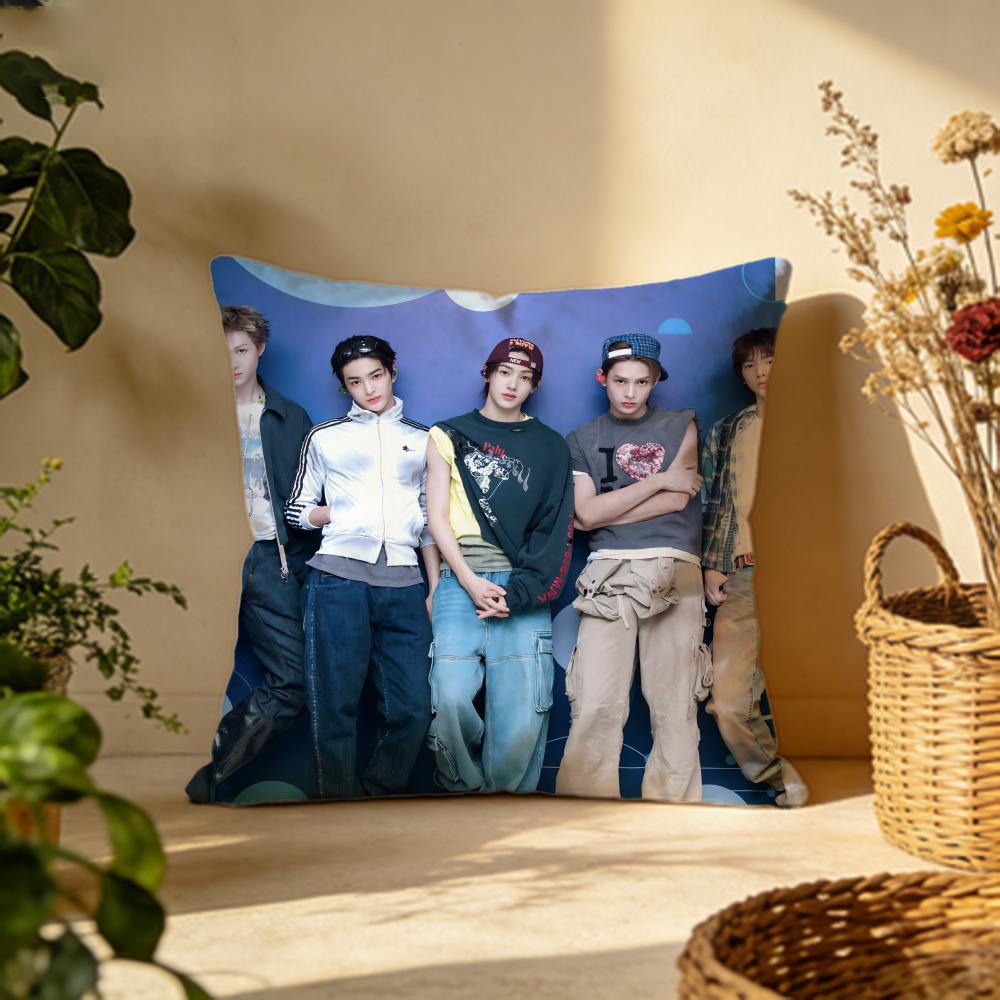 Fashion CCORTISful Cushion Cover Versatile DoubleSided Pillow Case Fit for Sofa Bed Car  Daily Decor