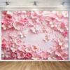 2D Spring Sakura Flower Wall Decor Backdrop Baby Shower Photo Background