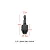 Drill Chuck Keyless Screwdriver Impact Driver Adaptor Electric Micro Motor Clamp Mini Chuck Fixture Hex Shank Drill Bits Adapter