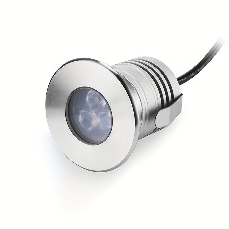 

1 шт. Подводный светильник для бассейна Светодиодный подводный светильник для бассейна 3 Вт 12 В-24 В постоянного тока Нержавеющая сталь Алюминий Подходит для наземного бассейна Пруд Фонтан