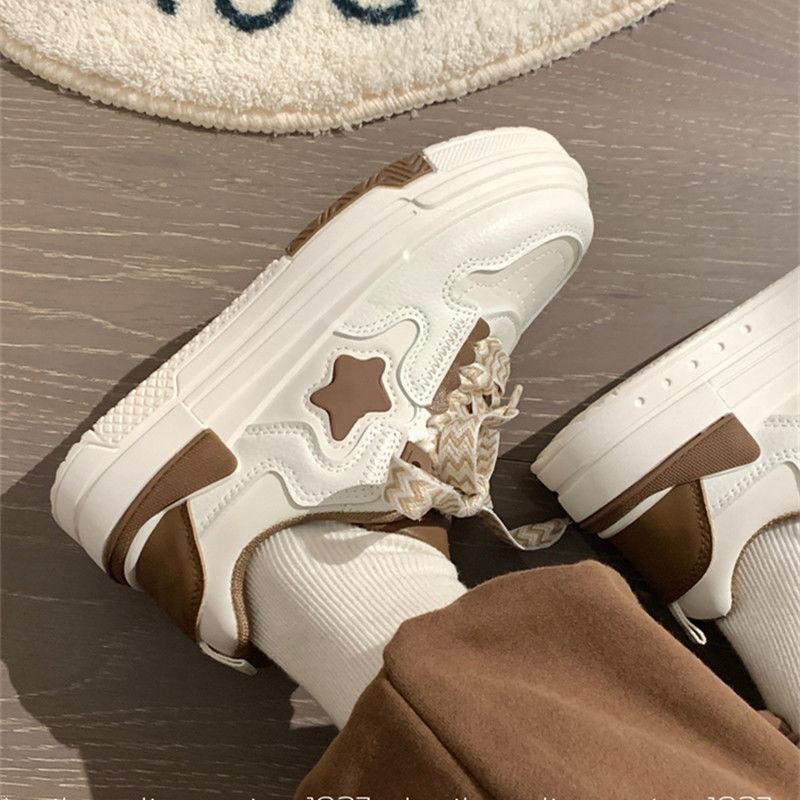 

Board shoes women s new campus style versatile white shoes in autumn and winter 2025 casual platform versatile sports shoes children 40