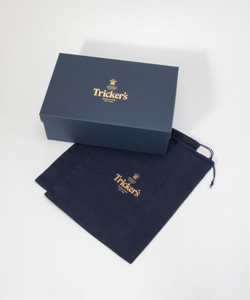 2754 Henry Epresso Burnished Commando Sole 5 Fit Boots Tricker's Men's [Used]