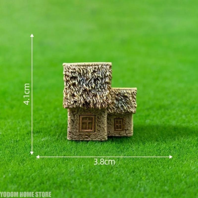 Micro Landscape Simulation Water Town Pavilion Bridge DIY Decor Accessory Ecological Bottle Landscaping Fairy Garden Miniatures