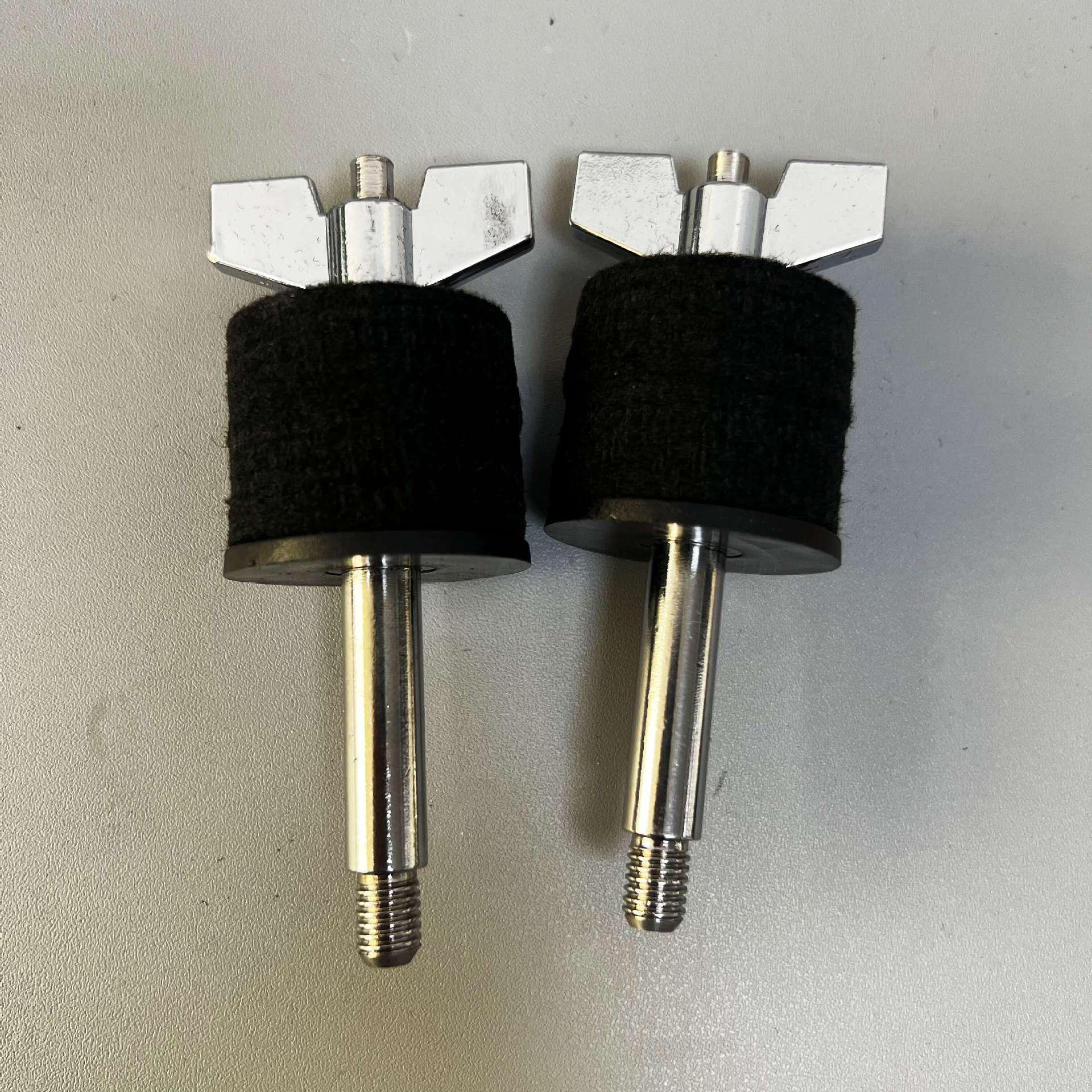 Hi-Hat Clutch & Floor Cymbal Screws with Felt Nuts - Drum Kit Accessories