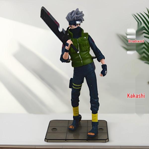 Naruto & Characters: Obito, Six Paths, Minato, Kakashi, Sasuke Action Figure Set