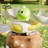 Kids Dinosaur Bumper Car Toy Collision Deformation Inertia Drive Dino Egg Flying Saucer Toddlers Boys Girls Educational Transformable Cartoon