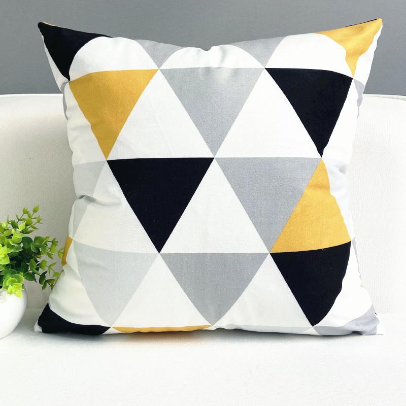 

Скандинавская черно-белая подушка для дивана 40*40cm