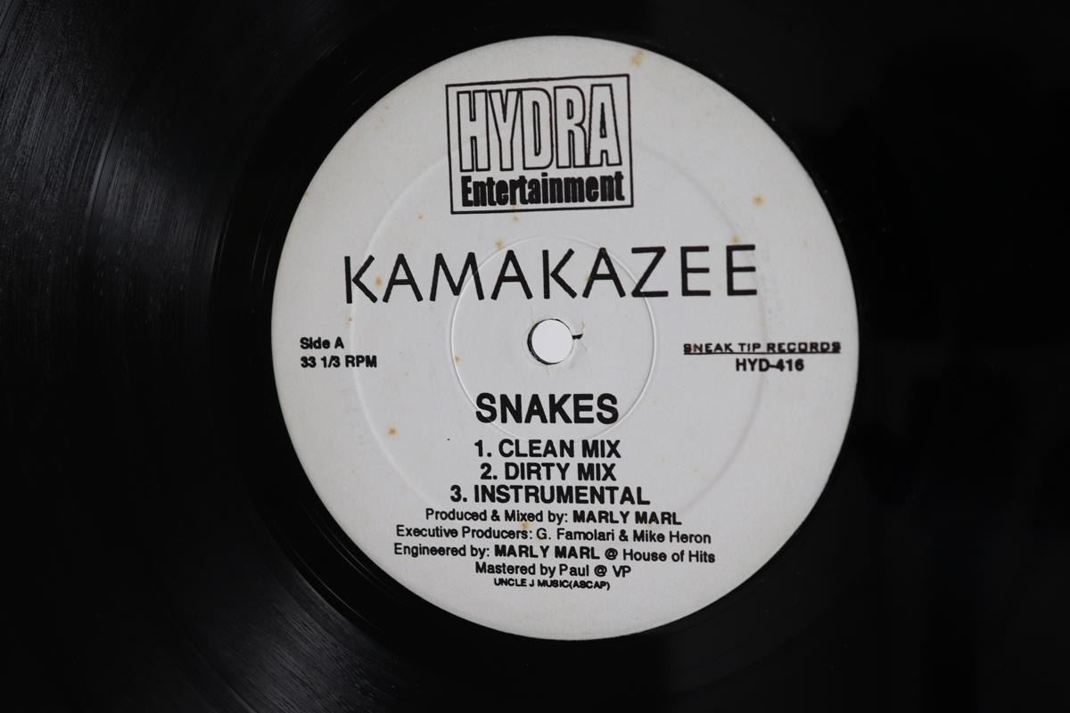 

12inch Record KAMAKAZEE - Snakes / Spread It (Remix) HYD416 HYDRA ENTERTAIN 1997 US Rap & Hip-Hop/R&B Used