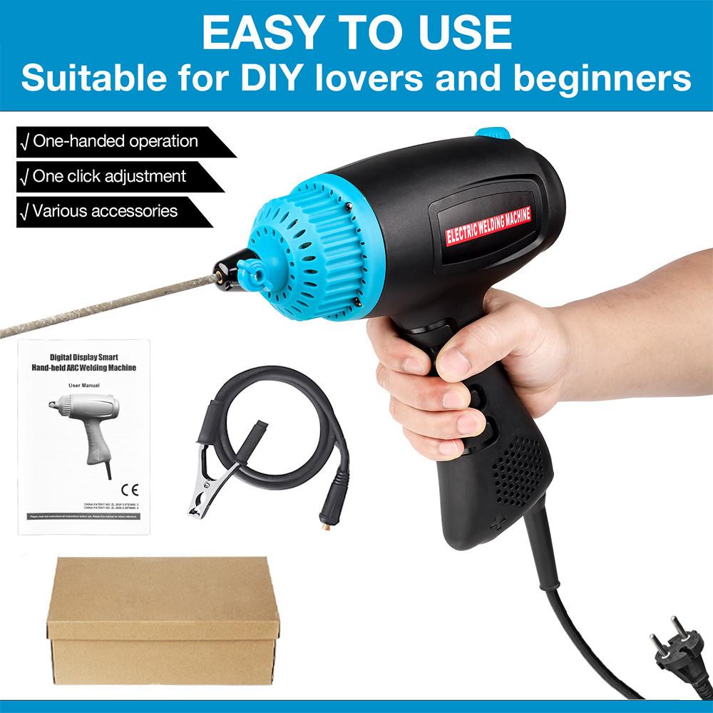 Household Arc Welding Machine Portable Small Electric Welding Machine Automatic Digital Intelligent Welding Tool
