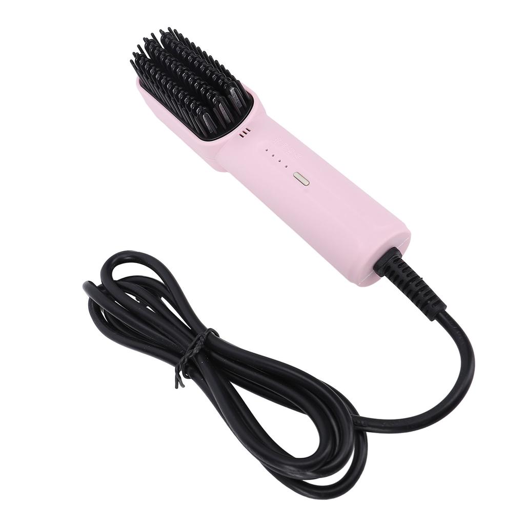Hair Straightening Brush Negative Ionic Hair Straightener Brush Hairdressing Tool Heat Settings Anti