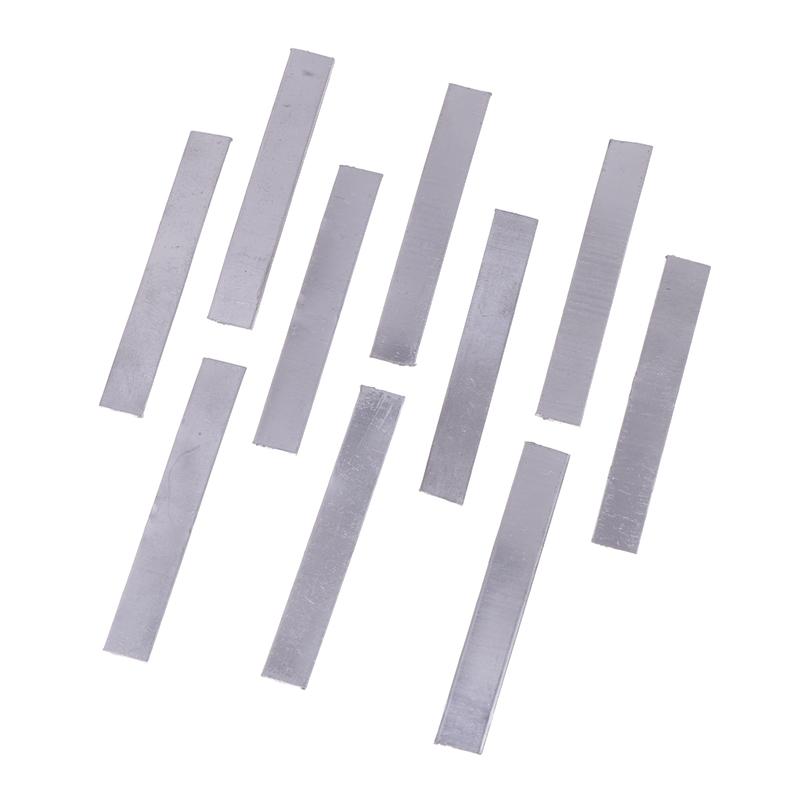 10pcs Flexible Foldable Aquarium Plant Weights - Durable Bendable Metal Strips For Secure Plant Anchors For Fish Tank