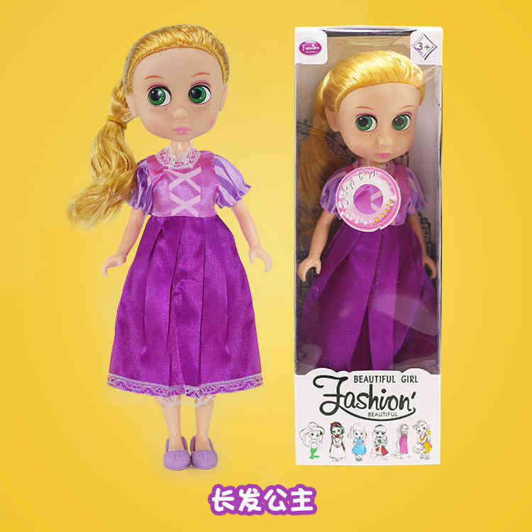 6Pcs Cartoon Princess Doll Set, Fashion Dress Up Play House Toy, Cute Character Model, Birthday Christmas Gift for Girls
