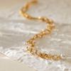 Women 18k Gold Plated Handmade Hollow Adjustable Chain Bracelet