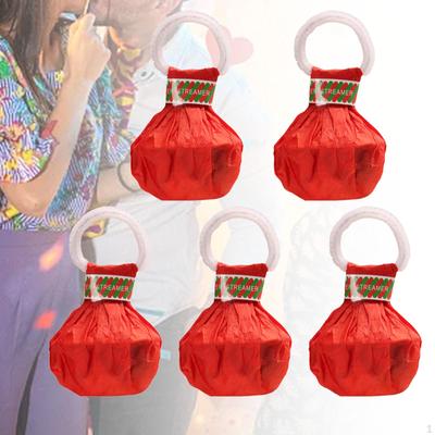 5 Pieces Hand Throw Streamers Confetti Crackers Colorful Party for Shows Supplies Engagement Wedding