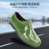 Scarpe da pioggia da uomo antiscivolo impermeabili stivali da pioggia da esterno a taglio basso scarpe da acqua da pesca scarpe in gomma autolavaggio moda capispalla quattro stagioni stivali da acqua