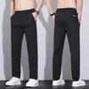 New summer thin casual pants men's loose straight small feet trend versatile long pants men