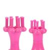 Knitter 1 Set DIY Weaving Tool Wool Rope Craft Tools Double Head Alternative Flower Arranger Knitting Doll Spool Loom