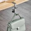 2Pcs Bag Holder Hooks Rustproof Easy To Install Adjustable Universal Fit Clamp-On Handbag Backpack Hangers