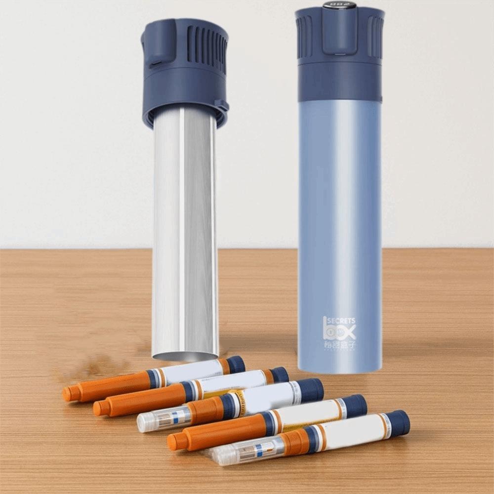 USB Charging Insulin Cooler Box LCD Digital Display Drug Refrigerated Cup for Home
