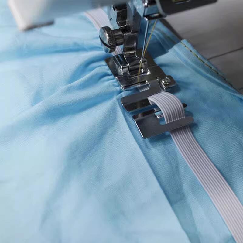 1Pc DIY Sewing Foot Presser Foot for Domestic Sewing Machine Accessories Elastic Multi Functional Cord Band Fabric Stretch Feet