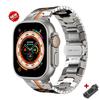 Ultra Titanium Color Strap for Apple Watch 49mm Series 10 9 8 7 41mm 45mm 44mm 46mm 40mm Luxury Metal Band for IWatch 6 5 4 SE